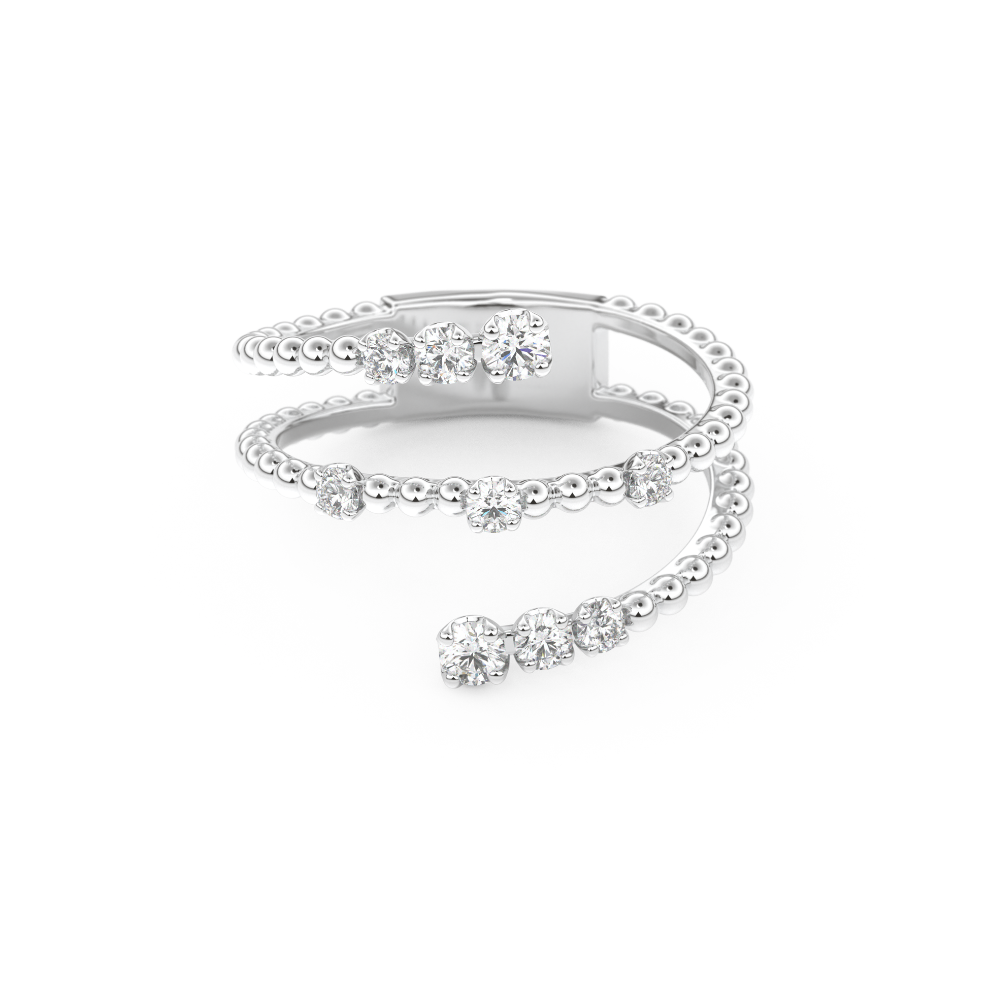 0.35 TCW Round Lab Grown Diamond Wedding Band