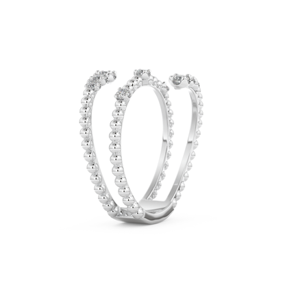 0.35 TCW Round Lab Grown Diamond Wedding Band