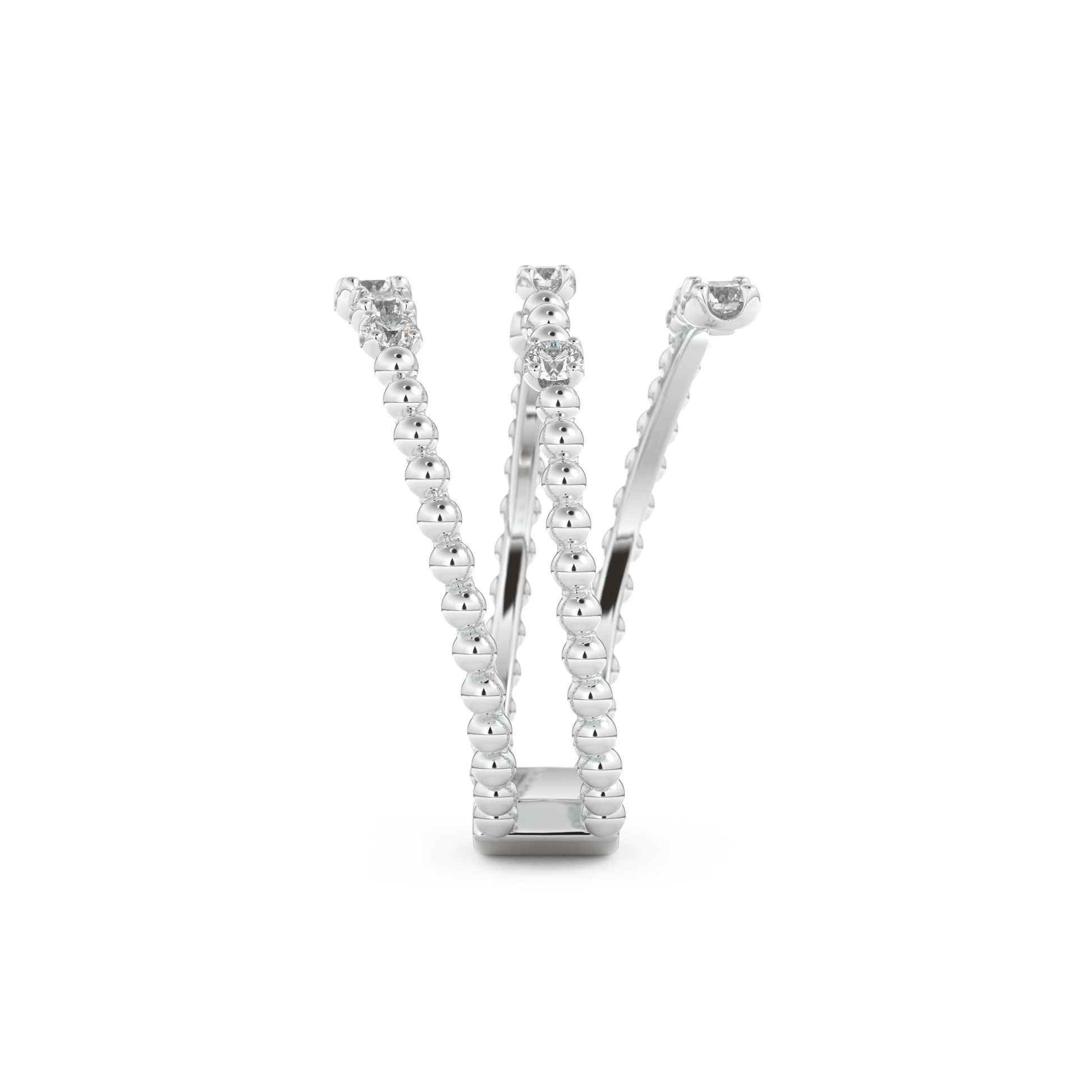 0.35 TCW Round Lab Grown Diamond Wedding Band