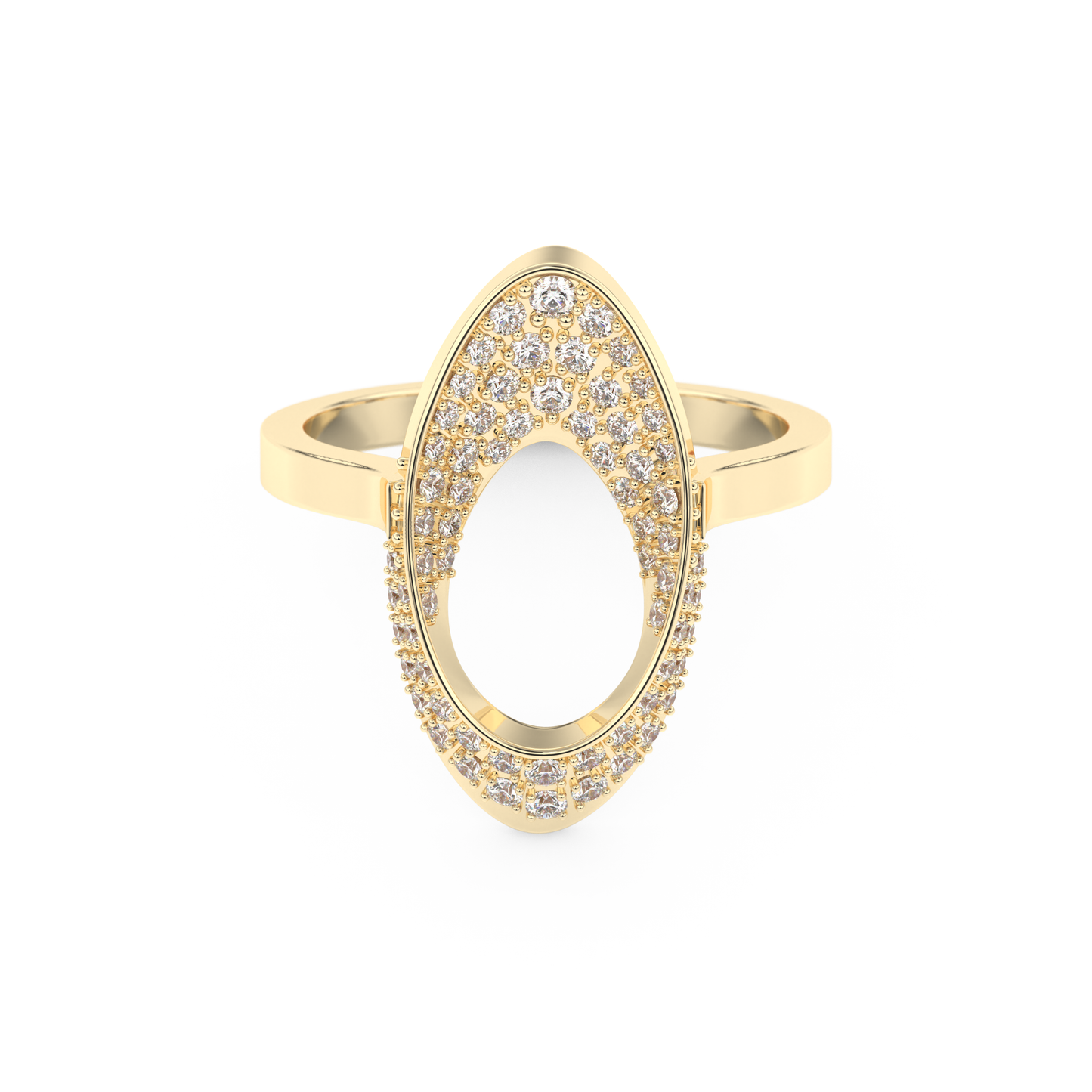0.383 TCW Round Lab Grown Diamond Wedding Band