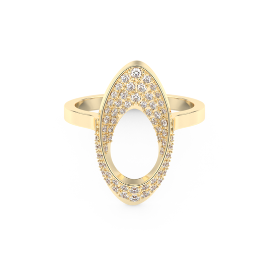 0.383 TCW Round Lab Grown Diamond Wedding Band