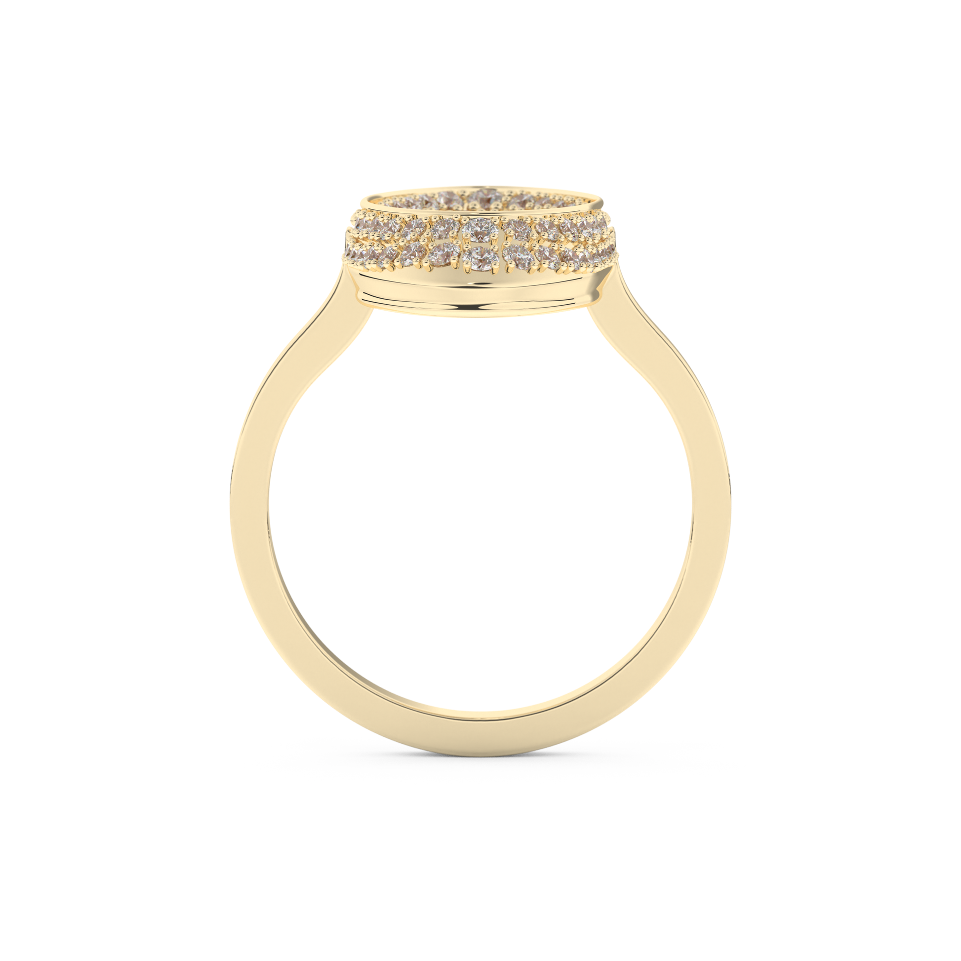 0.383 TCW Round Lab Grown Diamond Wedding Band