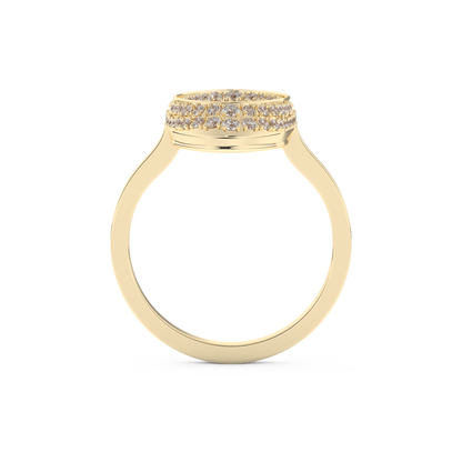 0.383 TCW Round Lab Grown Diamond Wedding Band