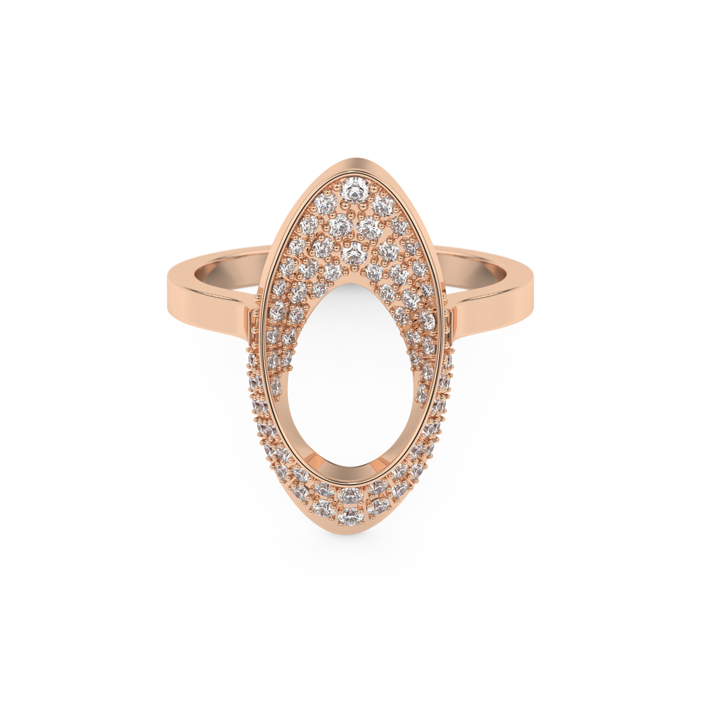 0.383 TCW Round Lab Grown Diamond Wedding Band