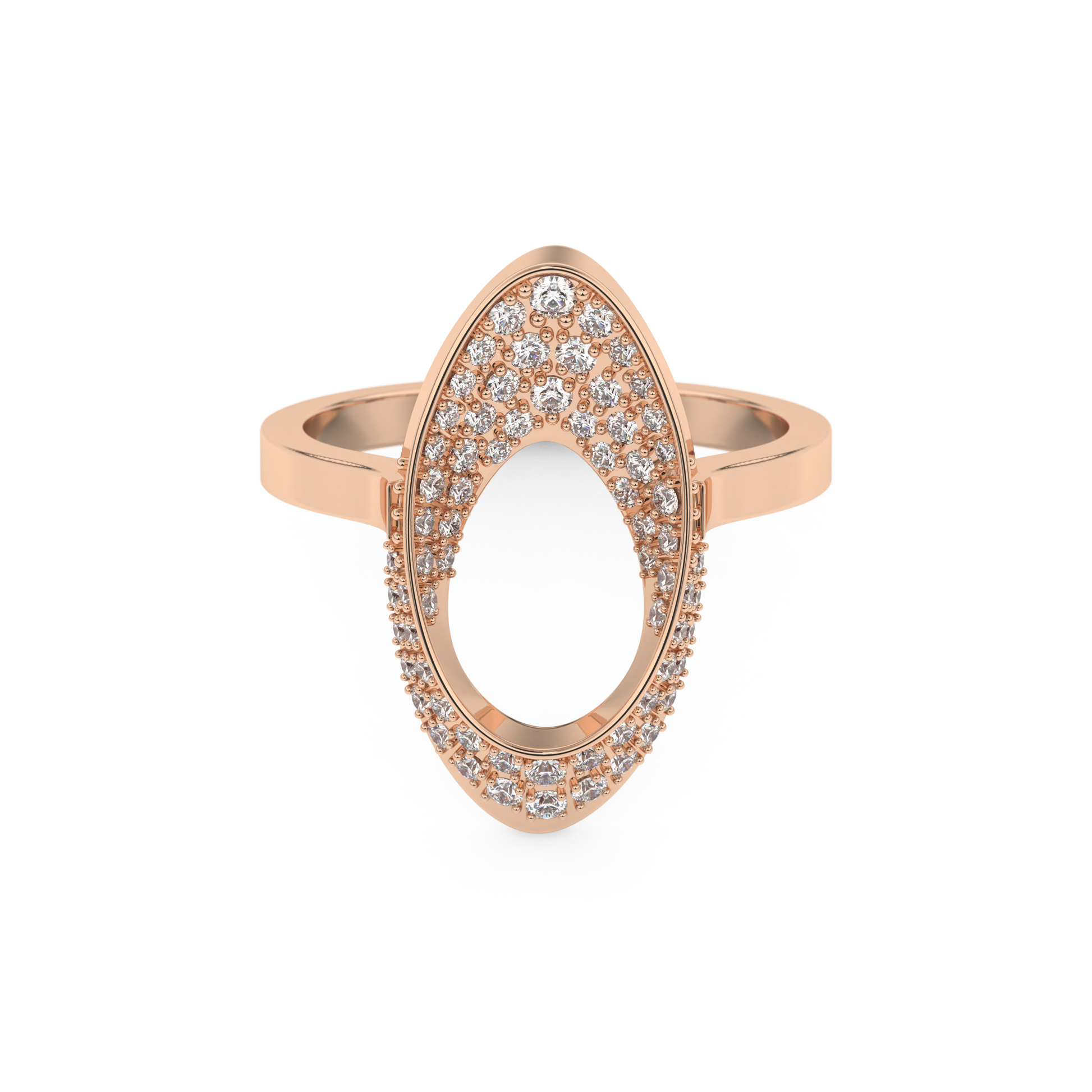 0.383 TCW Round Lab Grown Diamond Wedding Band