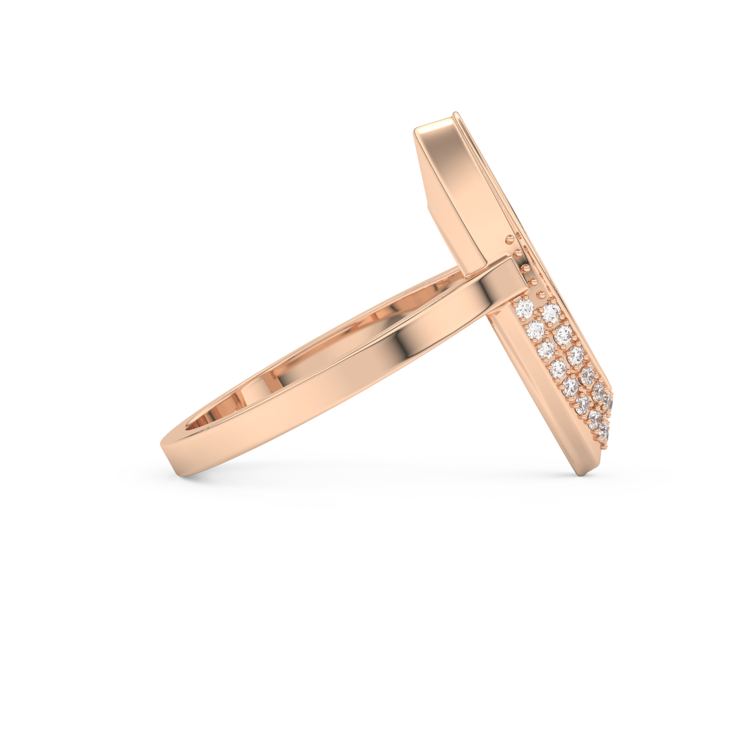 0.383 TCW Round Lab Grown Diamond Wedding Band