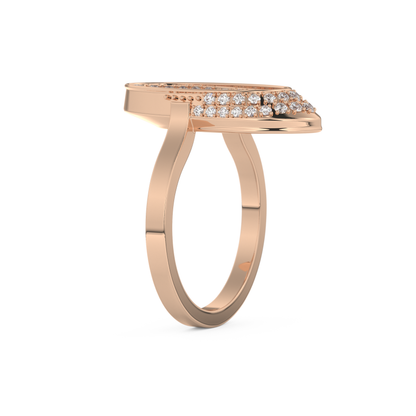 0.383 TCW Round Lab Grown Diamond Wedding Band