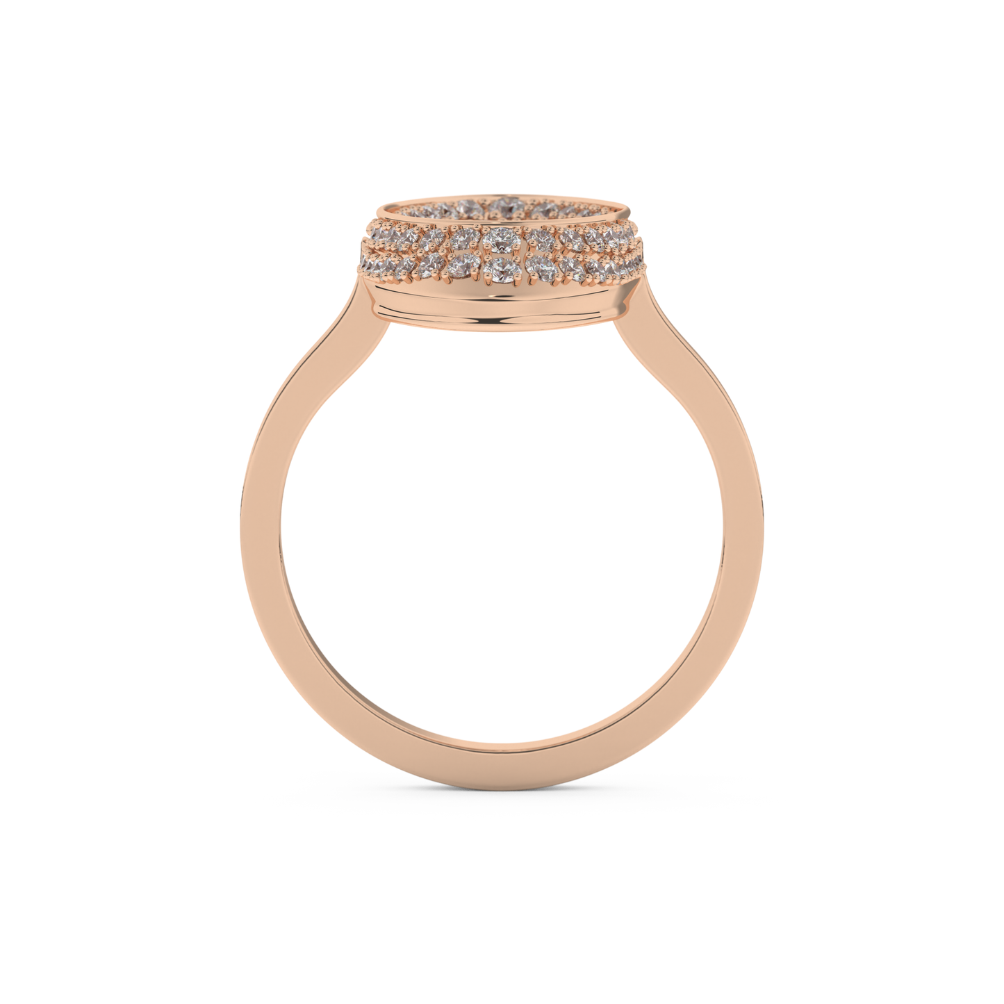 0.383 TCW Round Lab Grown Diamond Wedding Band