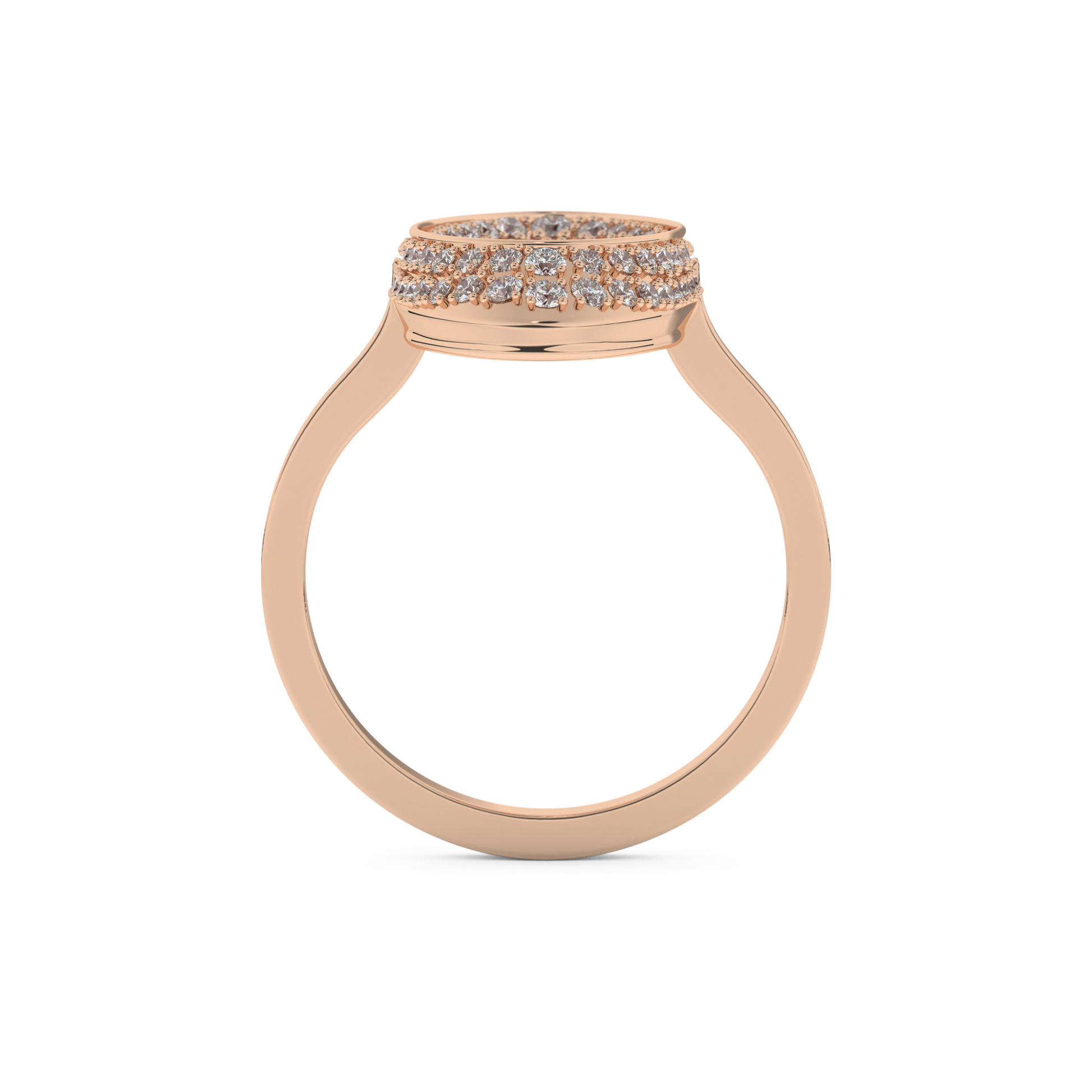 0.383 TCW Round Lab Grown Diamond Wedding Band