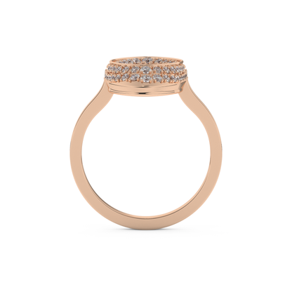 0.383 TCW Round Lab Grown Diamond Wedding Band