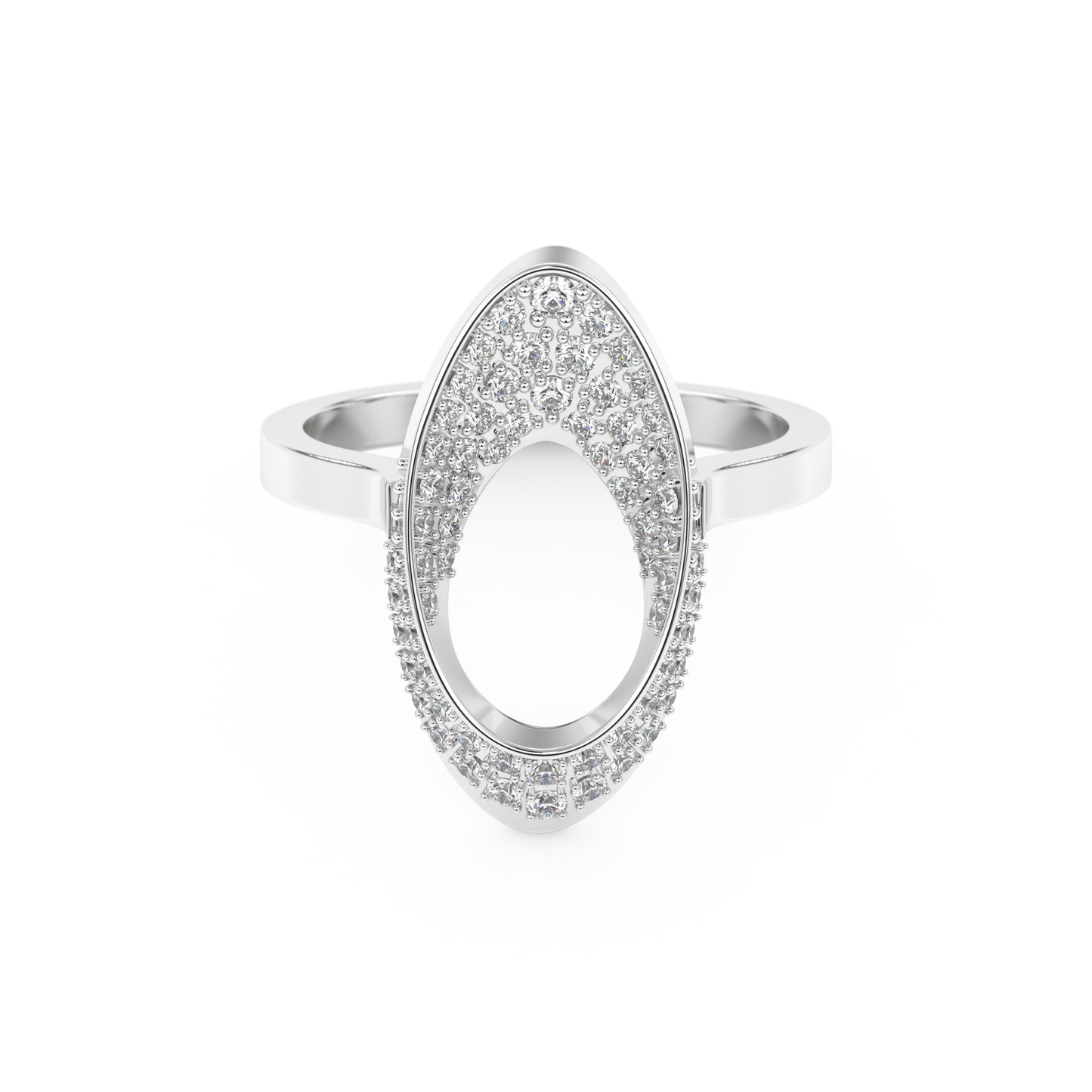 0.383 TCW Round Lab Grown Diamond Wedding Band