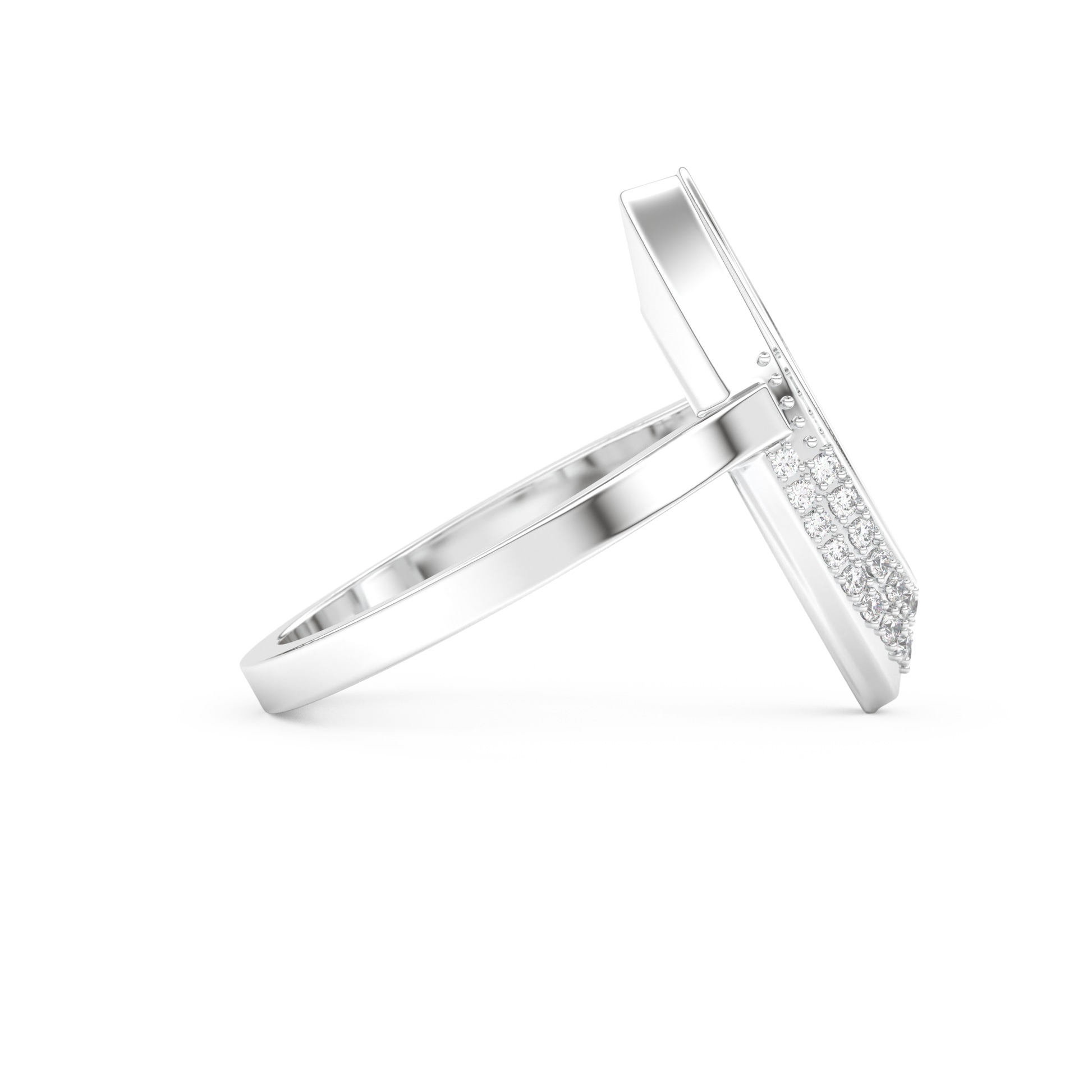 0.383 TCW Round Lab Grown Diamond Wedding Band