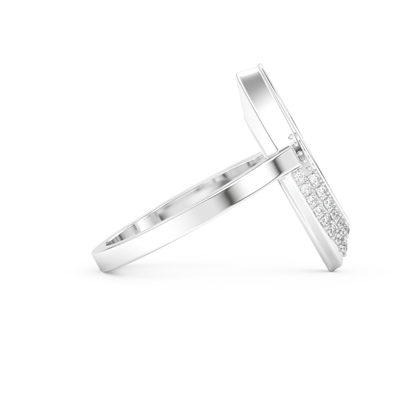 0.383 TCW Round Lab Grown Diamond Wedding Band