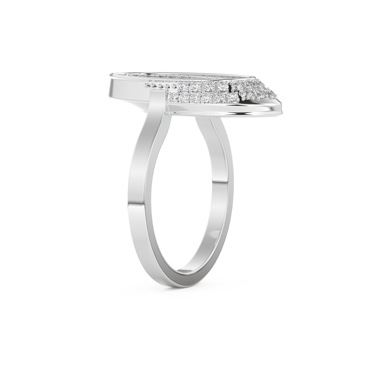0.383 TCW Round Lab Grown Diamond Wedding Band
