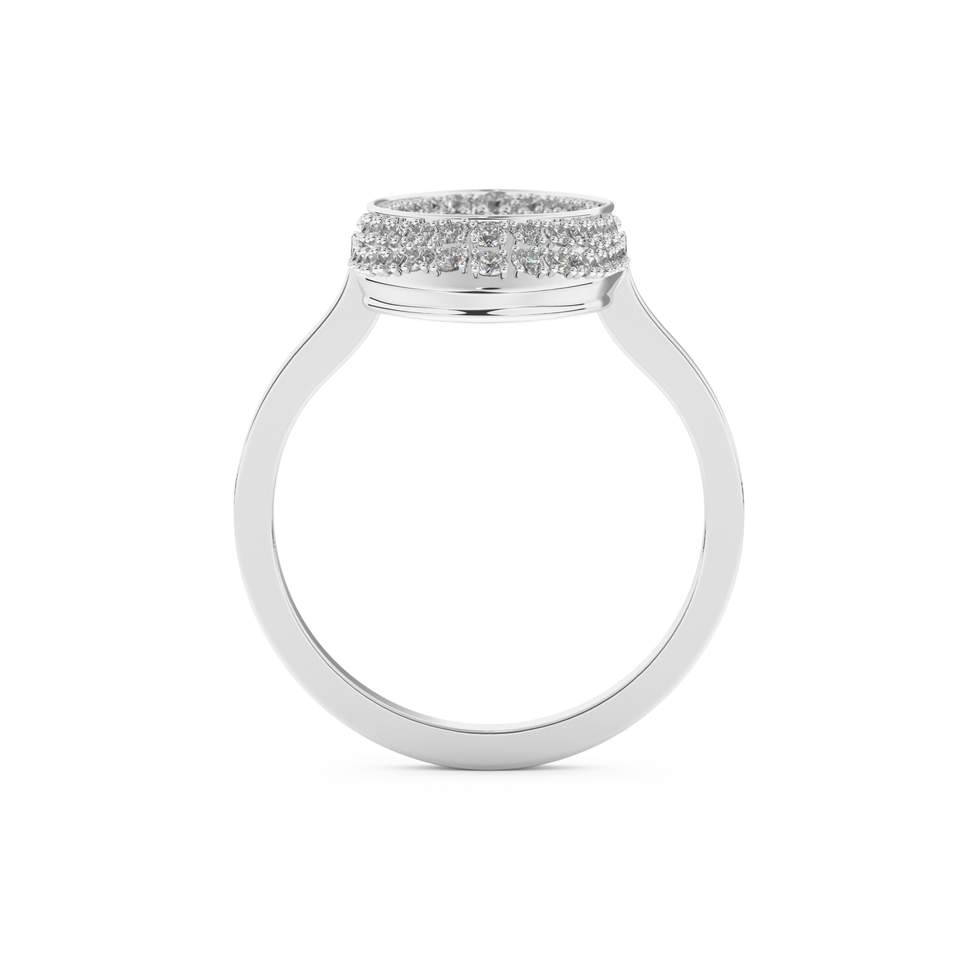 0.383 TCW Round Lab Grown Diamond Wedding Band