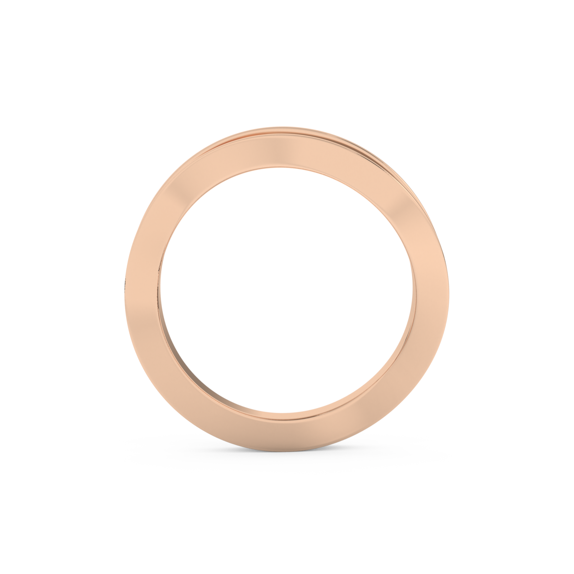 0.75 TCW Round Lab Grown Diamond Wedding Band