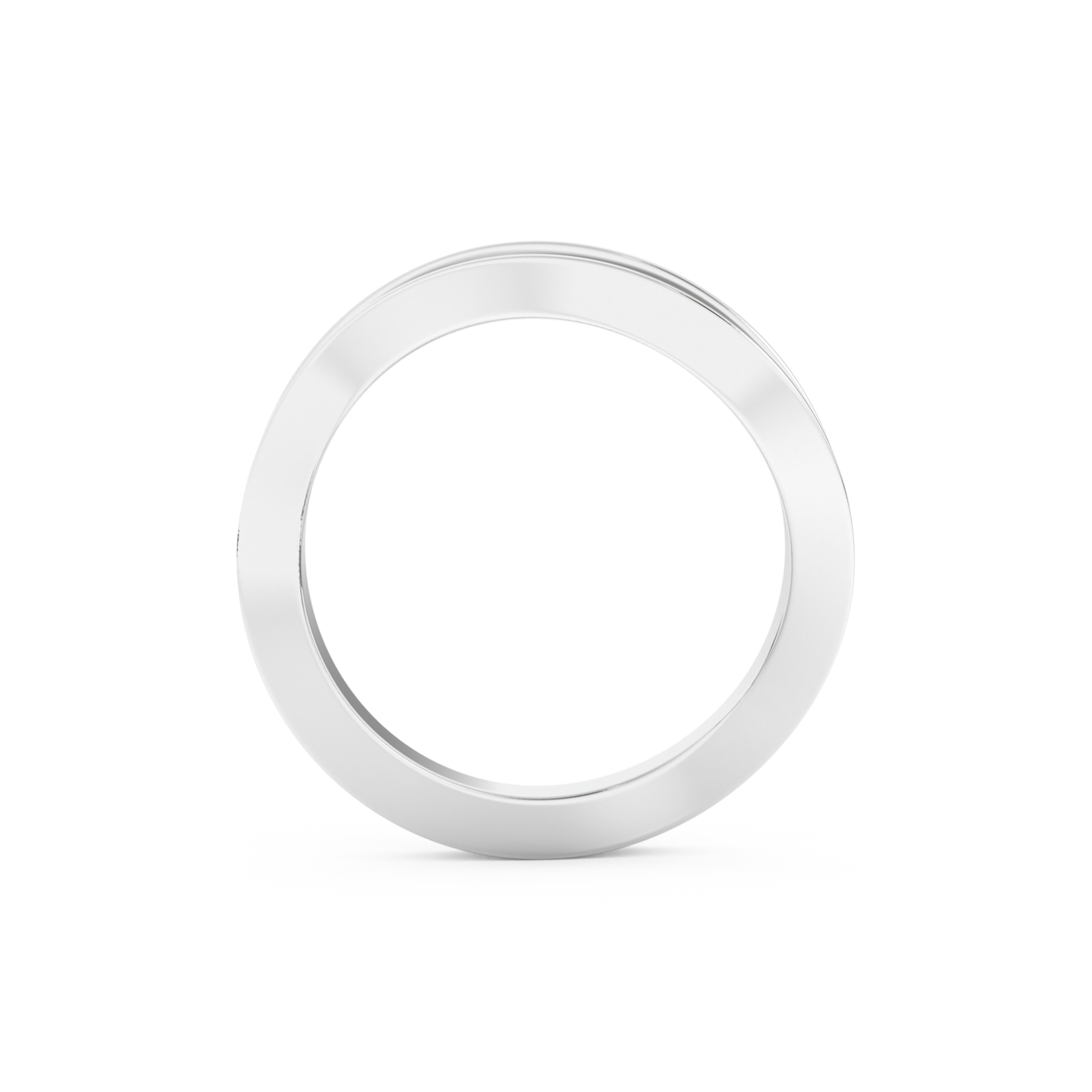 0.75 TCW Round Lab Grown Diamond Wedding Band