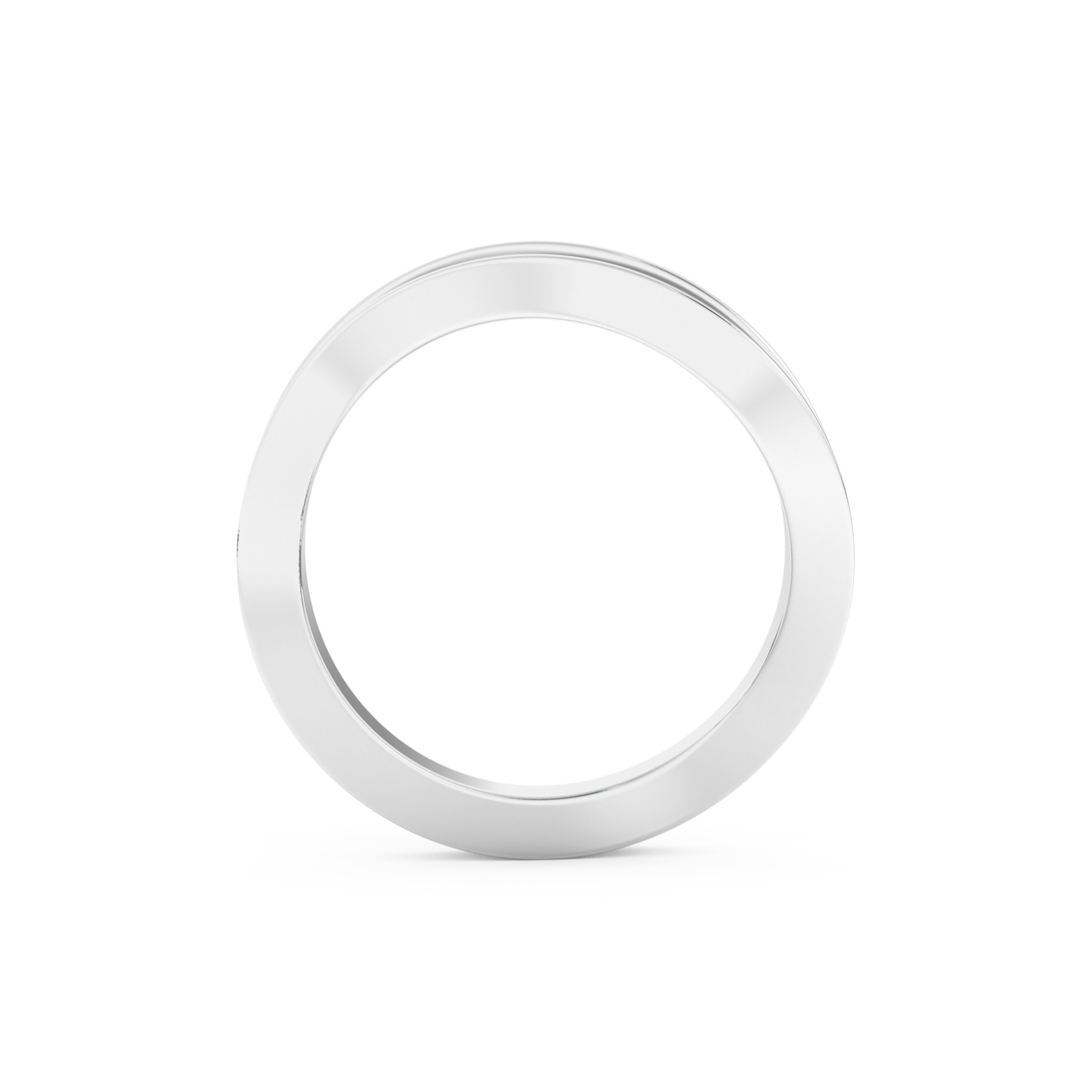 0.75 TCW Round Lab Grown Diamond Wedding Band