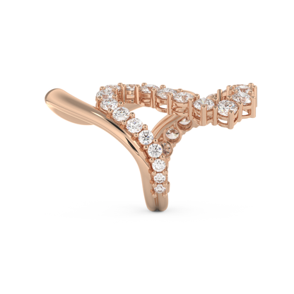 3.08 TCW Round Lab Grown Diamond Wedding Band