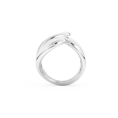 Unique Curved Wedding Band