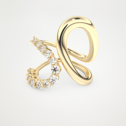 1.13 TCW Round Lab Grown Diamond Wedding Band