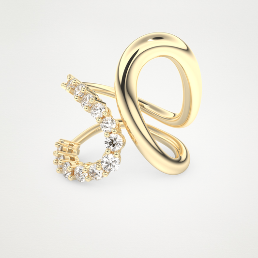 1.13 TCW Round Lab Grown Diamond Wedding Band