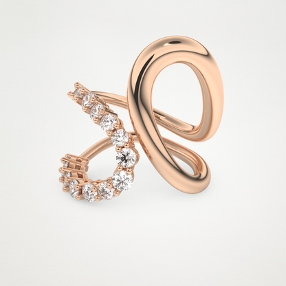 1.13 TCW Round Lab Grown Diamond Wedding Band