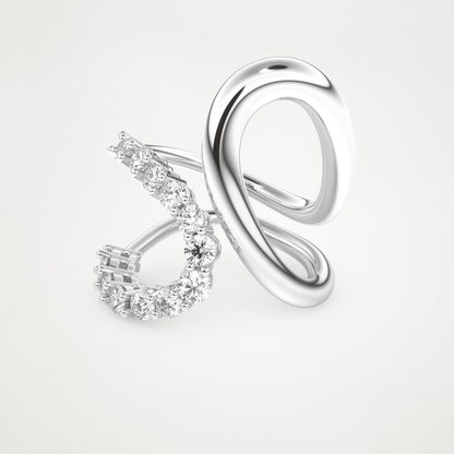 1.13 TCW Round Lab Grown Diamond Wedding Band