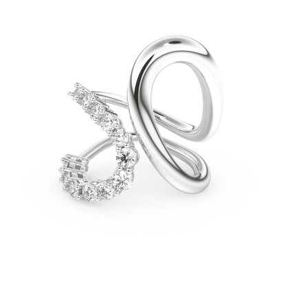 1.13 TCW Round Lab Grown Diamond Wedding Band