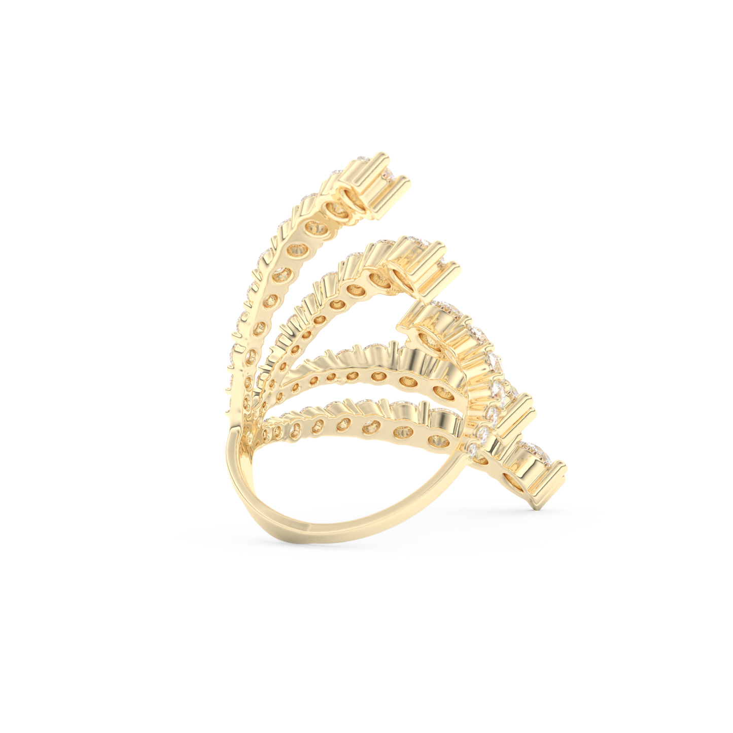2.717 TCW Round Lab Grown Diamond Wedding Band