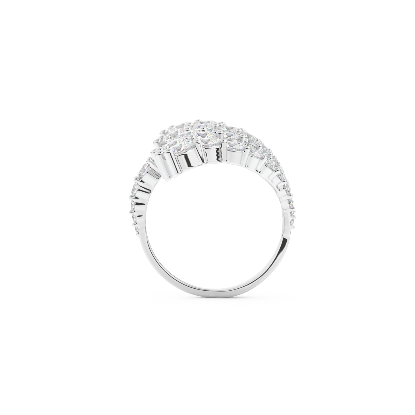 2.717 TCW Round Lab Grown Diamond Wedding Band