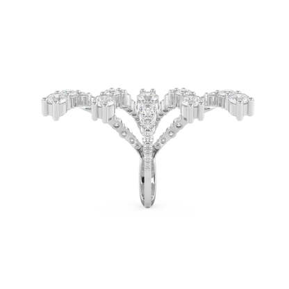 2.717 TCW Round Lab Grown Diamond Wedding Band