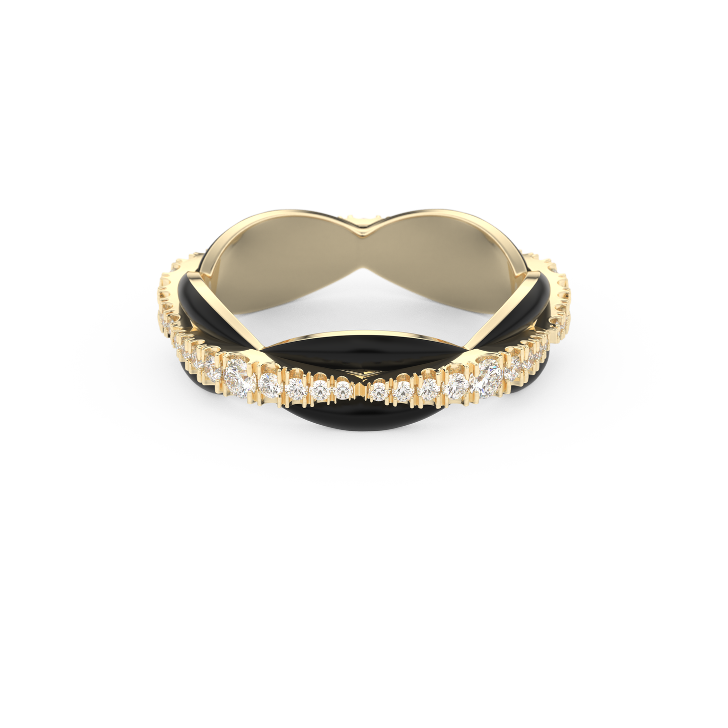 0.369 TCW Round Lab Grown Diamond Wedding Band