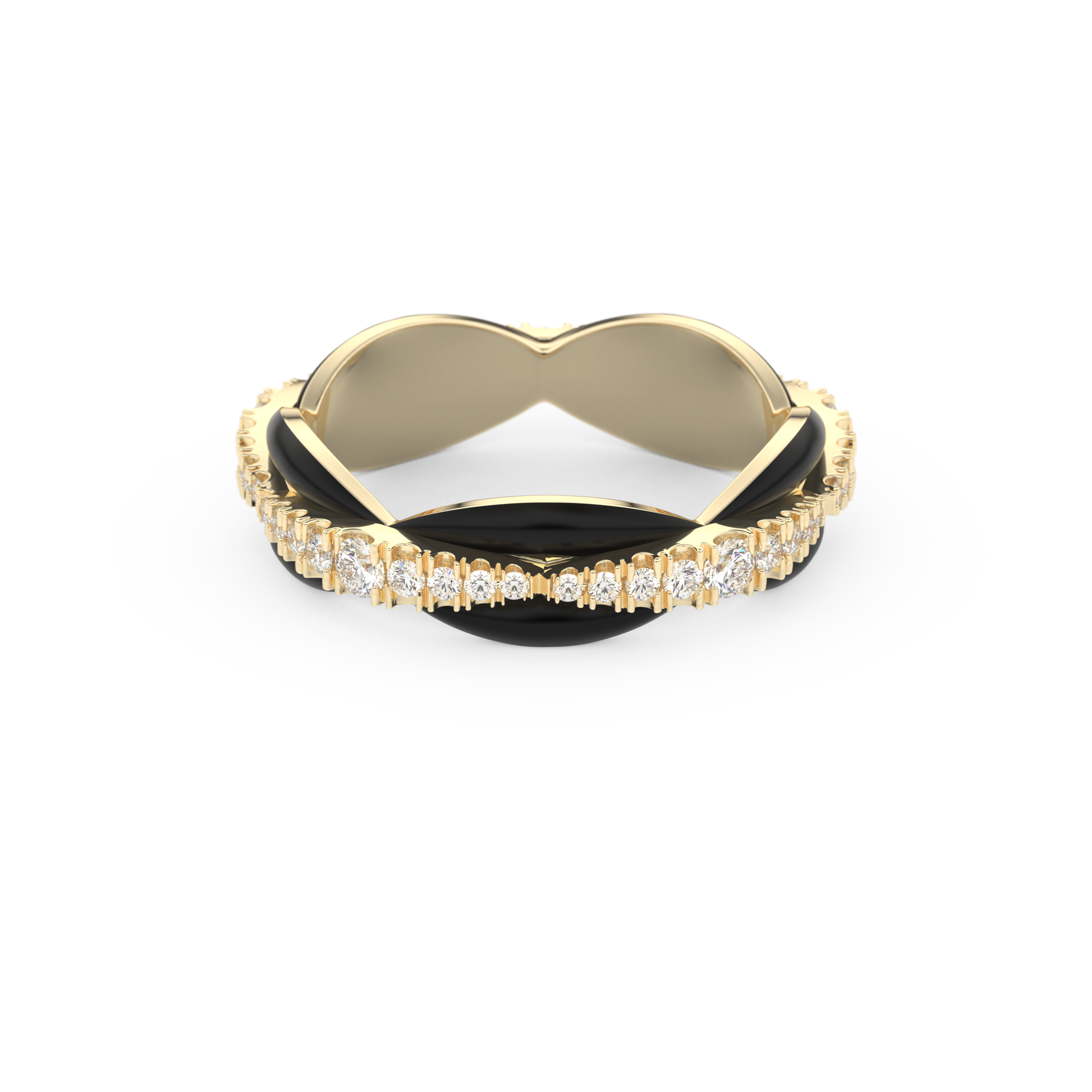 0.369 TCW Round Lab Grown Diamond Wedding Band