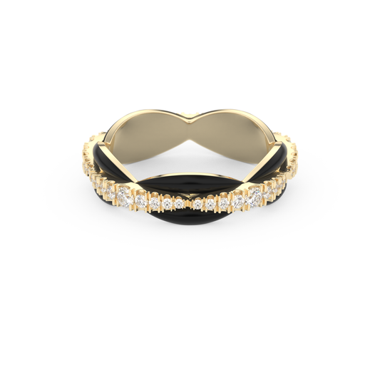 0.369 TCW Round Lab Grown Diamond Wedding Band