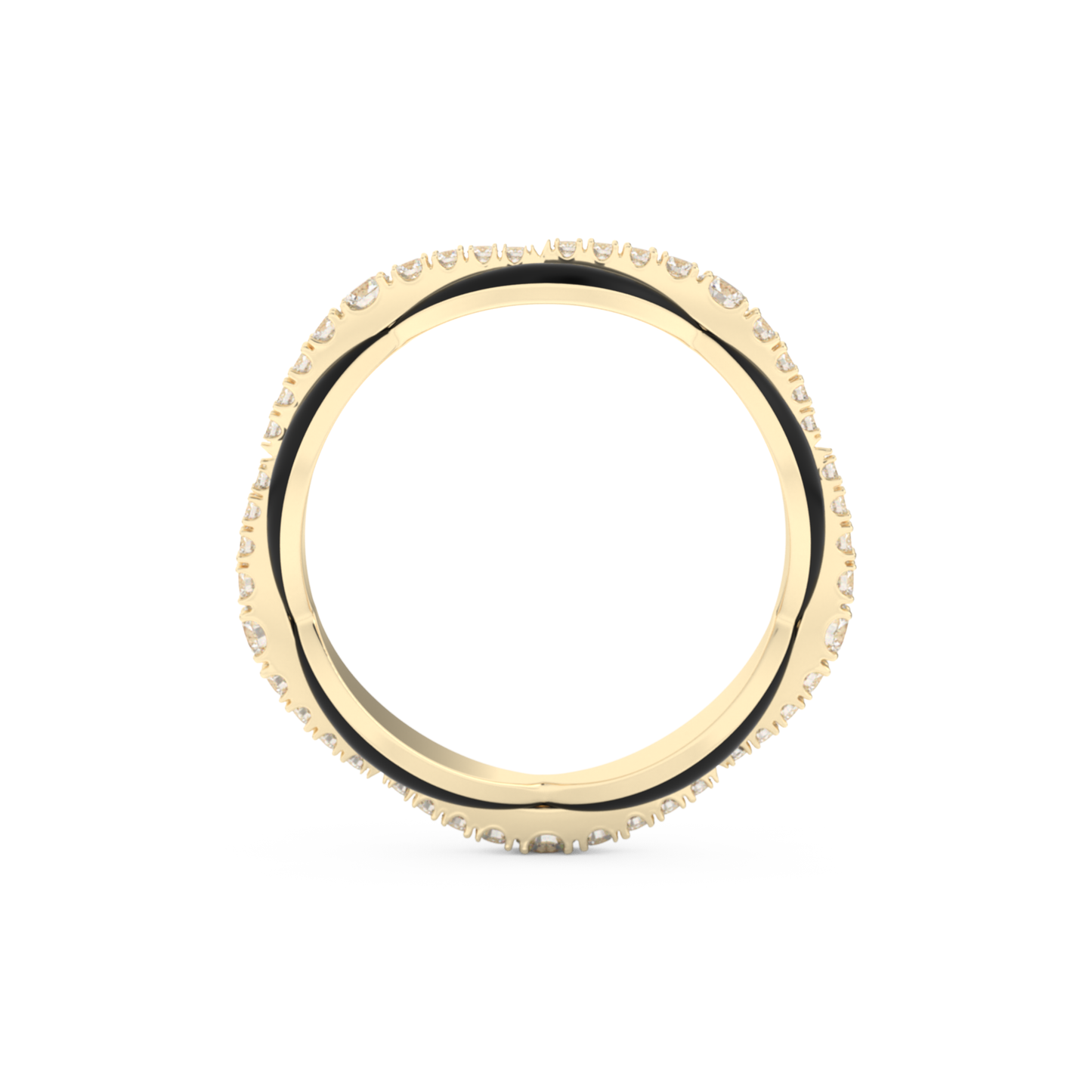 0.369 TCW Round Lab Grown Diamond Wedding Band