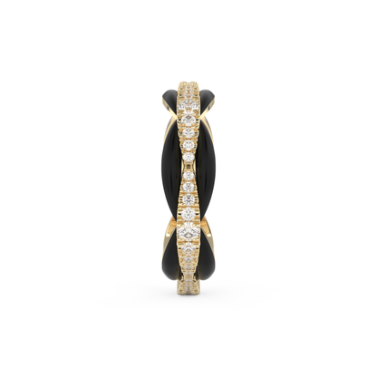 0.369 TCW Round Lab Grown Diamond Wedding Band
