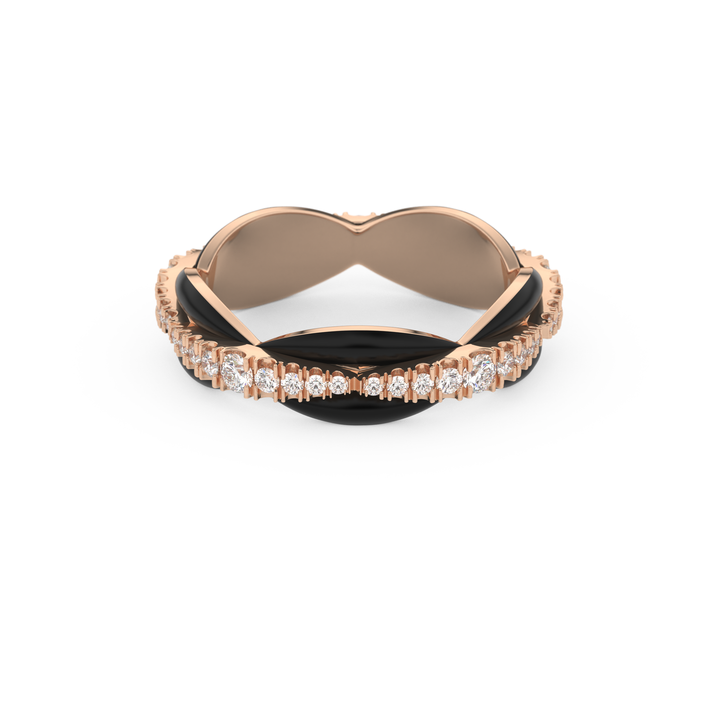 0.369 TCW Round Lab Grown Diamond Wedding Band