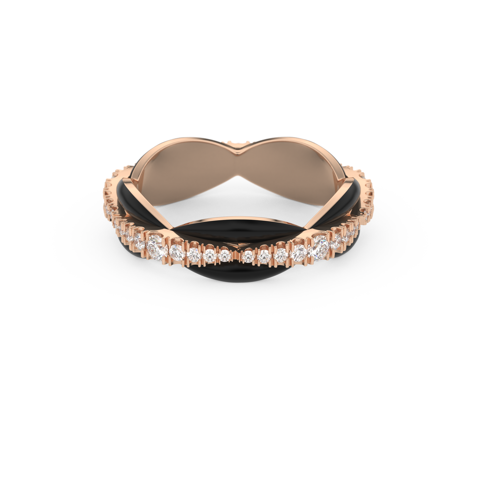0.369 TCW Round Lab Grown Diamond Wedding Band