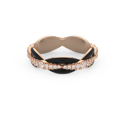0.369 TCW Round Lab Grown Diamond Wedding Band