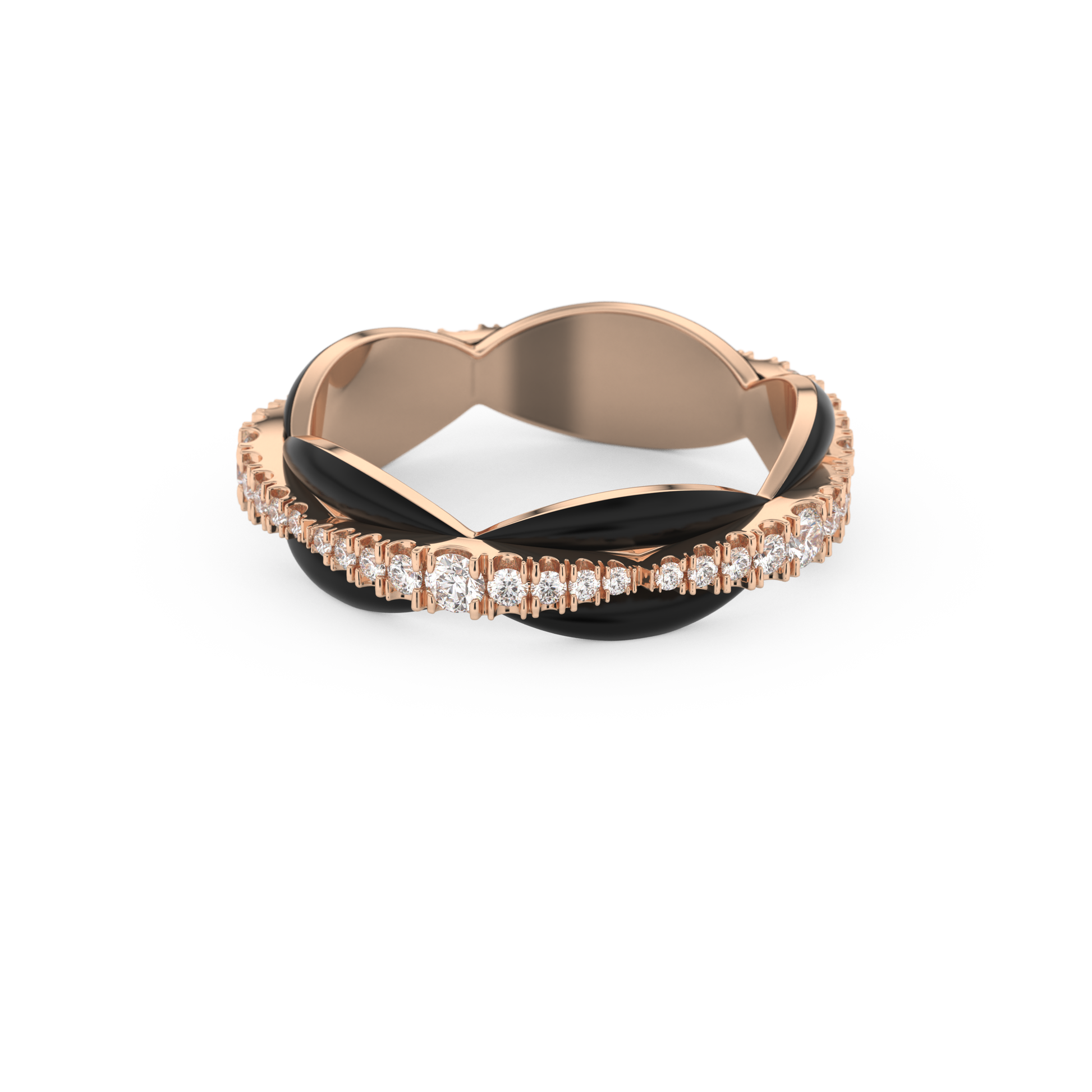 0.369 TCW Round Lab Grown Diamond Wedding Band