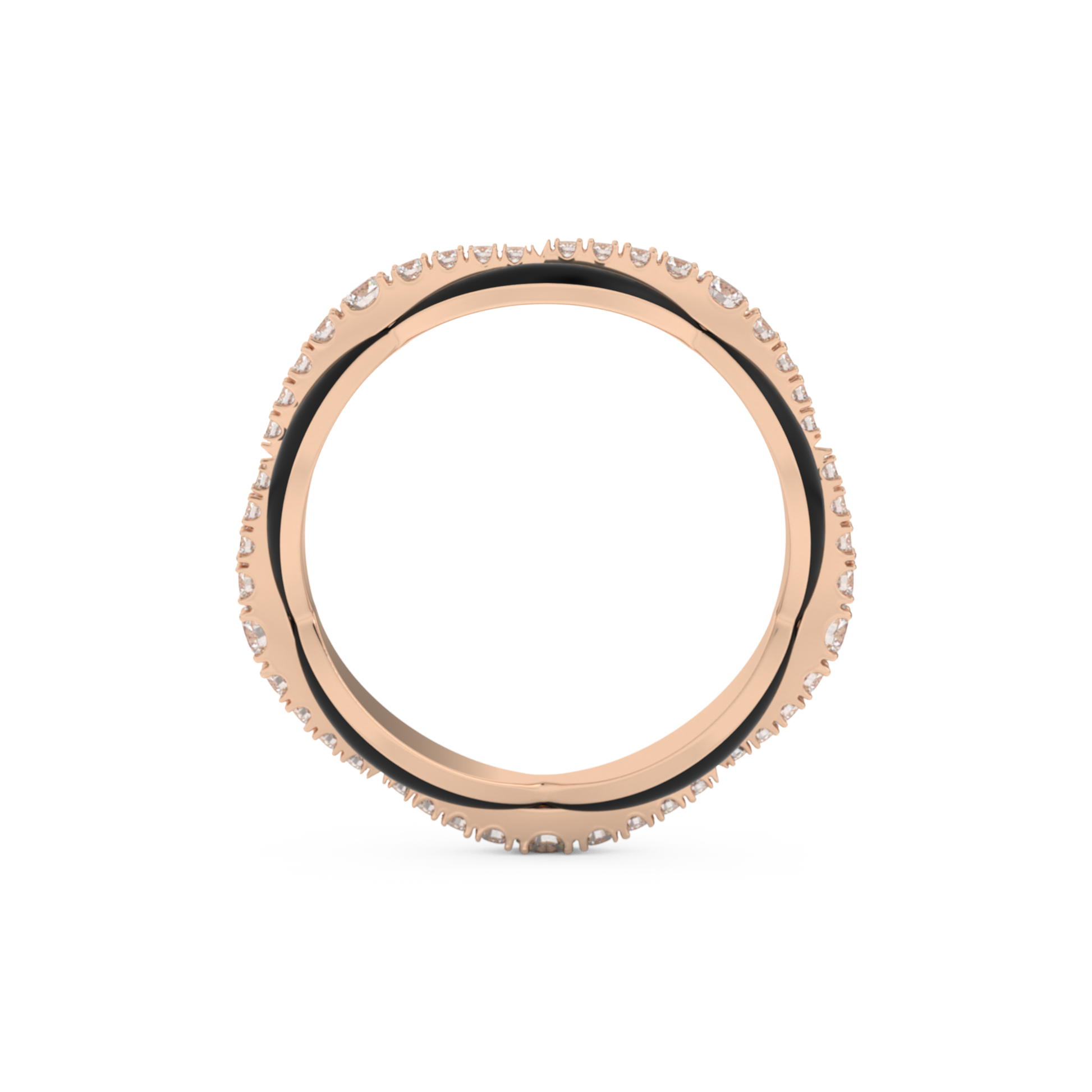 0.369 TCW Round Lab Grown Diamond Wedding Band