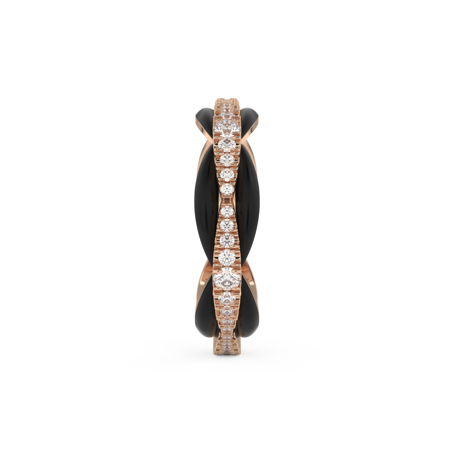 0.369 TCW Round Lab Grown Diamond Wedding Band