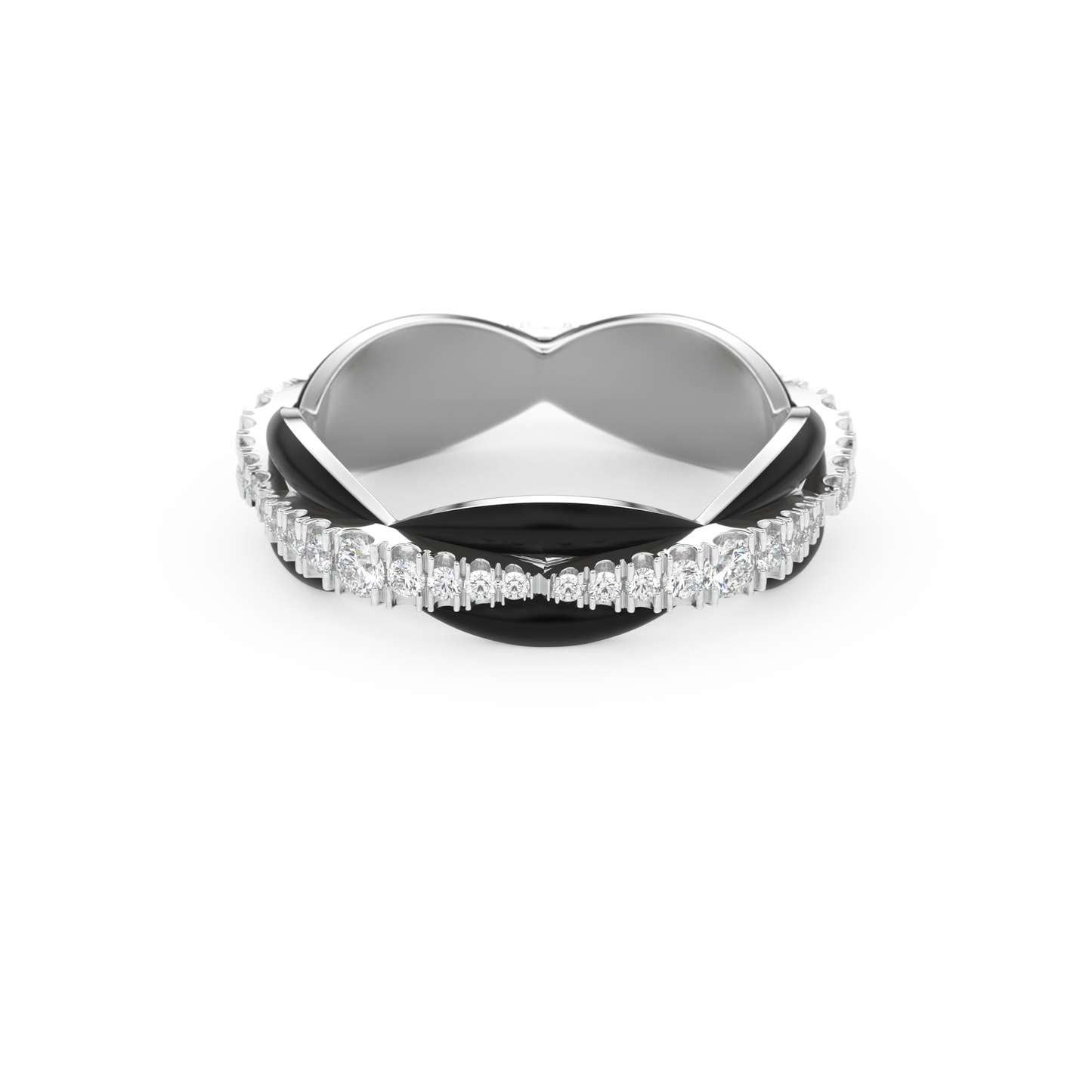 0.369 TCW Round Lab Grown Diamond Wedding Band