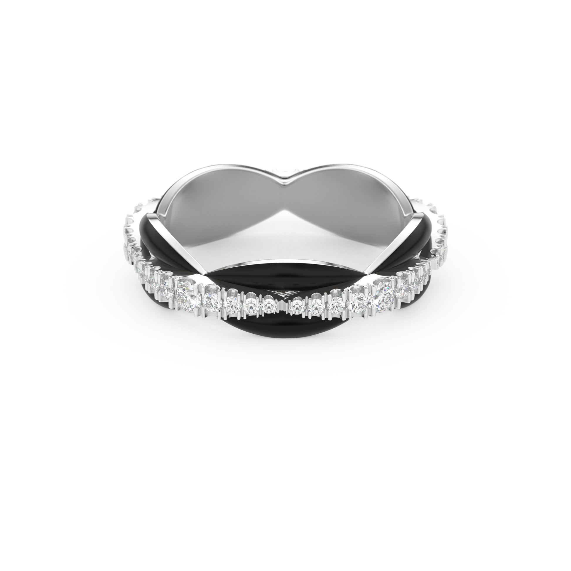 0.369 TCW Round Lab Grown Diamond Wedding Band