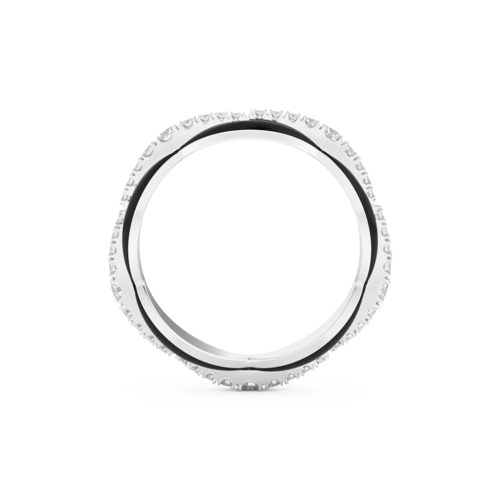 0.369 TCW Round Lab Grown Diamond Wedding Band