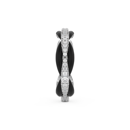 0.369 TCW Round Lab Grown Diamond Wedding Band