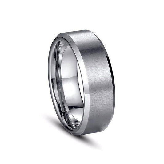 Brushed Finish Classic Wedding Band For Men 1