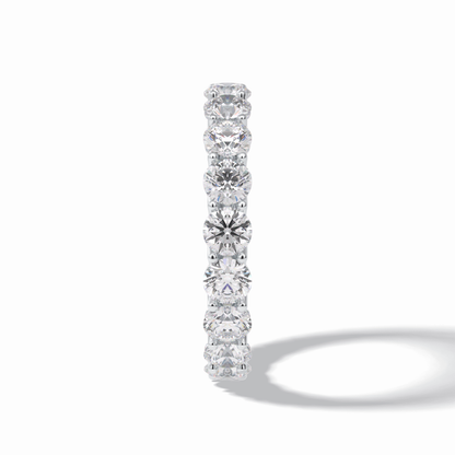 3.52 TCW Round Style Full Eternity Wedding Band