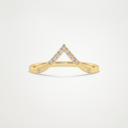 Pear Cut Halo & Pave Lab Grown Diamond Engagement Ring